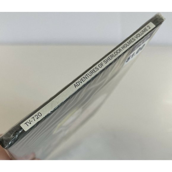 NEW Factory Sealed The Adventures of Sherlock Holmes Vol. 2 (DVD 2004) B/W - Picture 3 of 3